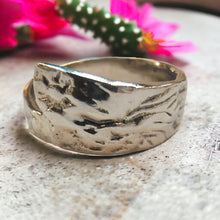Load image into Gallery viewer, Mexican Spoon Ring - Silver Rose Jewellery