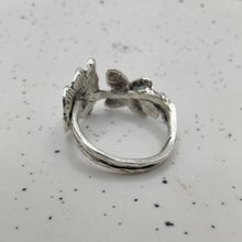 Load image into Gallery viewer, Hildesheim Rose Spoon Ring - Silver Rose Jewellery