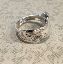 Load image into Gallery viewer, silver spoon ring