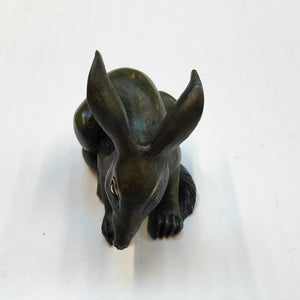 Bilby with Curly Tail- bronze miniature by Silvio Apponyi