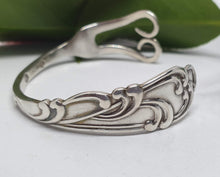 Load image into Gallery viewer, Antique Art Nouveau Fork Cuff - Silver Rose Jewellery-Jewellery-Atelier Crafers 