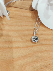 Zodiac Pebble Pendant - Recycled Sterling Silver - Silver Rose Jewellery