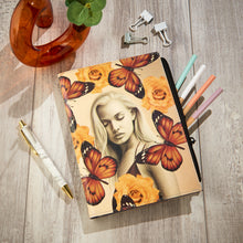 Load image into Gallery viewer, Reusable Zipped Journal - Let your dreams take flight - Bianca Smith