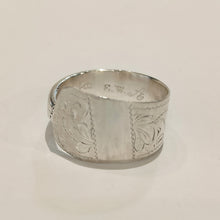 Load image into Gallery viewer, German Sterling Silver spoon ring (dated 1890)