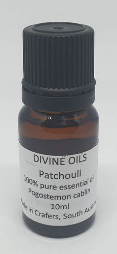 Patchouli 100% Essential Oil 10ml - Divine Oils