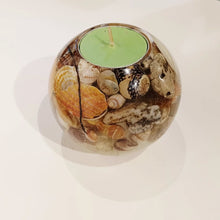 Load image into Gallery viewer, Ocean shells candle holder - Belong Design