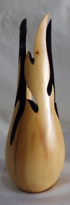 Tiny Standing Spirit - Huon Pine sculpture - Henry Pamula