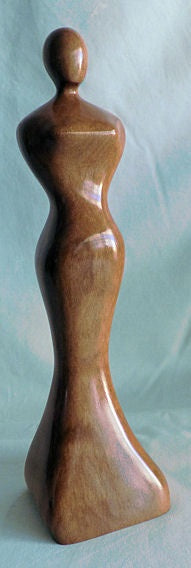 Elegance - wooden sculpture - Henry Pamula