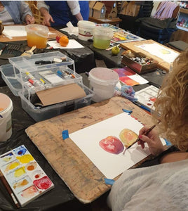 Advanced Watercolours  with Robin Hicks: Fridays Sept 5 - Oct 10 : 10am - 1pm