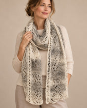 Load image into Gallery viewer, Ice &amp; Snow Shawl – Handspun &amp; Hand Knitted - Gaye Becis