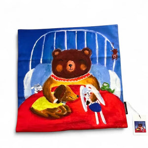Inner Child Series Cushion Cover - Good Night Eddie Bear