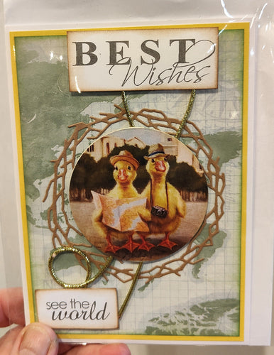 Greeting card - See the world - Kaye Esplin