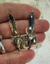 Load image into Gallery viewer, Sterling Silver Articulated Bilby Earrings – Rob Morrison