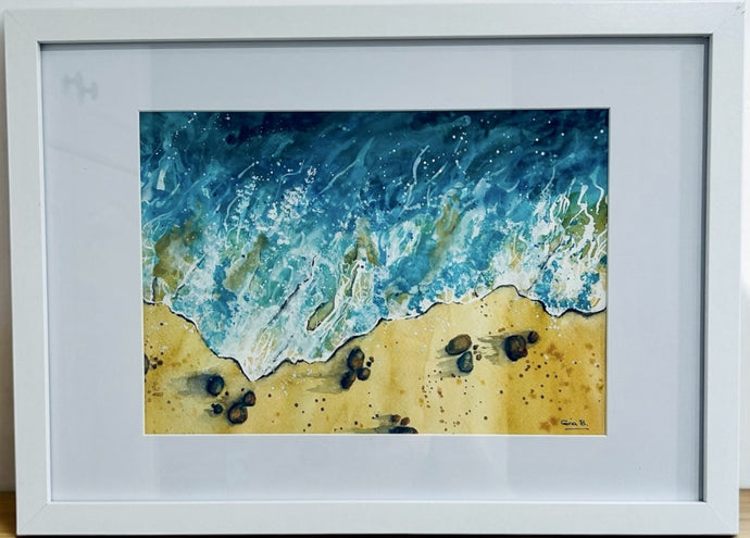 Bird's eye view - Watercolour - Gina Barker