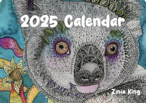 Australian Animal 2025 Calendar - Zinia King