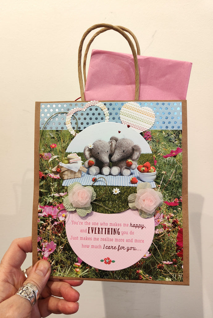 Gift Bag - I care for you - Kaye Esplin