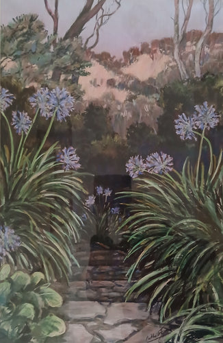 Coromandel Garden - pastel - Cathi Steer