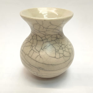 Hand made wheel thrown stoneware vase - Marjorie Molyneux