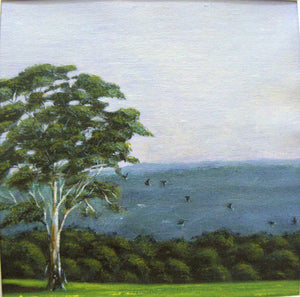Sentinel - acrylic on canvas - Tracey Vale