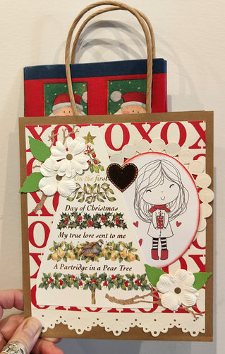Christmas Gift Bags - The First day Of Christmas - Kaye Esplin