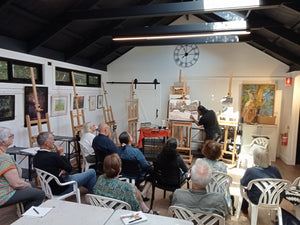 Masterclass Watercolour Demonstration: Cafe Scene with Alan Ramachandran - 24 May, 1.30pm -4pm