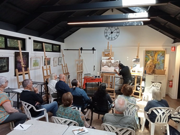 Masterclass Watercolour Demonstration: Cafe Scene with Alan Ramachandran - 24 May, 1.30pm -4pm
