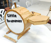 Load image into Gallery viewer, Little Drummer - wooden drum kit - John Toma