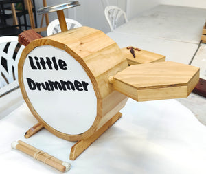 Little Drummer - wooden drum kit - John Toma
