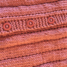Load image into Gallery viewer, Hand Knitted Children's Cardigan – Dusty Rose
