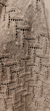 Load image into Gallery viewer, Estonian Shawl with Nupps – Handspun &amp; Hand Knitted - Gaye Becis