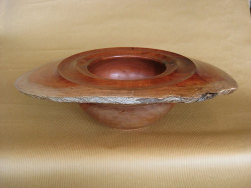 Eucalypt - bowl with flared natural edge - Neil Strong