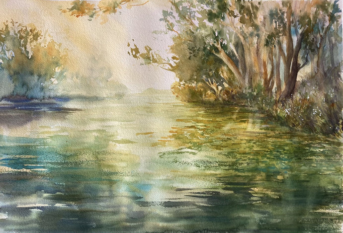 Serenity - Watercolour - Robin Hicks