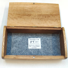 Load image into Gallery viewer, French Oak Jewellery Box - Recycled wine barrel staves - John Toma