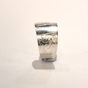German Sterling Silver spoon ring (dated 1890)