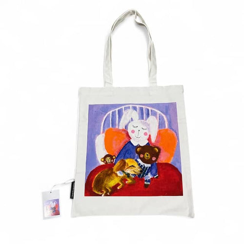 Inner Child Series Tote Bag  - Good Night Honey Bunny