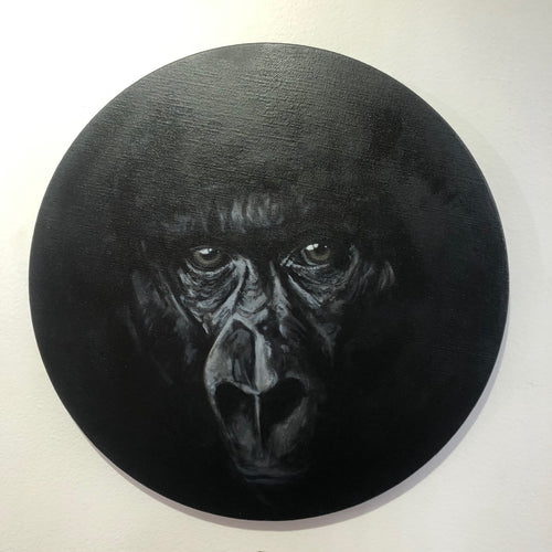 I'm Gorilla Baby - Oil on Canvas - Julianne Caville