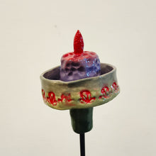 Load image into Gallery viewer, Ceramic Garden Spike #7 - Erica McNicol