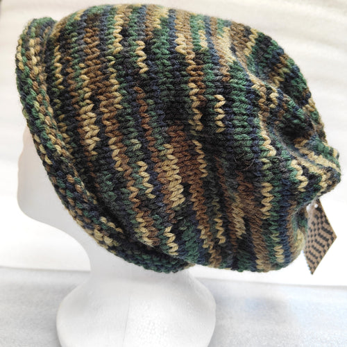Hand knitted slouch hat #119 - Loris Abercrombie