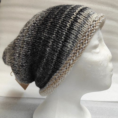 Hand knitted slouch hat #121 - Loris Abercrombie
