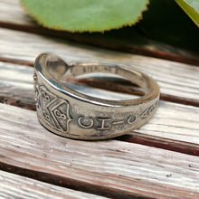Load image into Gallery viewer, Vintage Sterling Silver Chicago Souvenir Spoon Ring - Size R