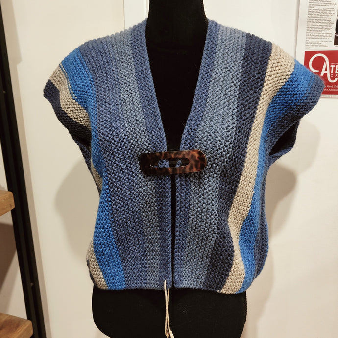 Hand Knitted Cropped Jacket #136 - Loris Abercrombie