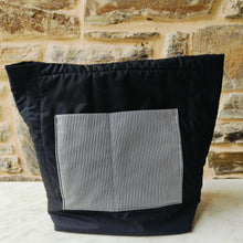 Load image into Gallery viewer, Black and White Fabric Tote Bag - Pen Morrison