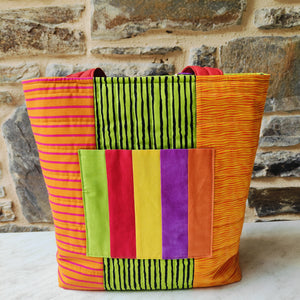 Colourful Fabric Tote Bag - Pen Morrison
