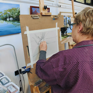 Thursday morning art classes with Trevor Newman - 1 May to 29 May ; 10am -1pm