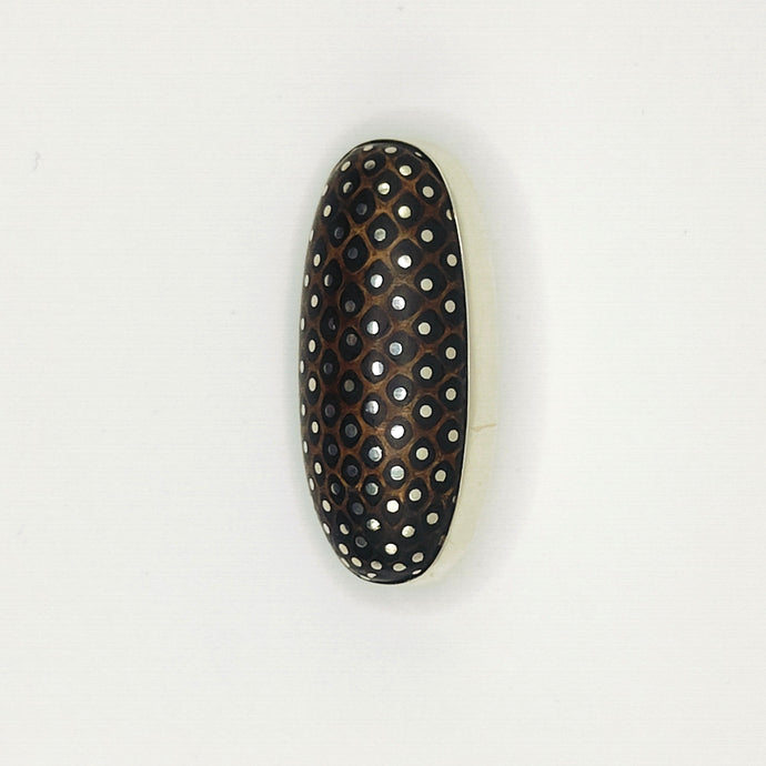 Casuarina Cone Piqué Brooch - Rob Morrison