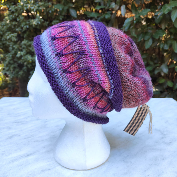 Hand knitted hat #144 - Loris Abercrombie