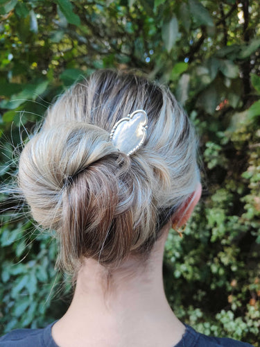 Vintage sterling silver hair pin - Silver Rose Jewellery