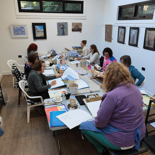 Watercolour Fundamentals and Beyond with Robin Hicks: Friday June 13 - Friday July 18 : 10am - 1pm