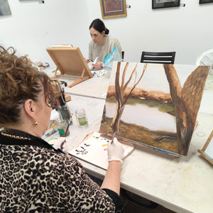 Monday Night Painting in Oils with David Kemp; 2 June  - 7 July ; 6.30pm -9.30pm