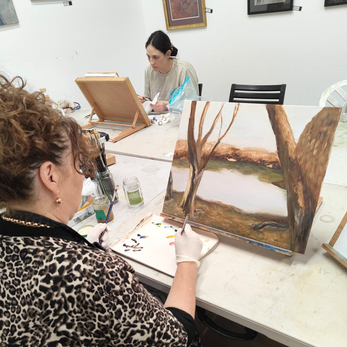 Monday Night Painting in Oils with David Kemp; 2 June  - 7 July ; 6.30pm -9.30pm